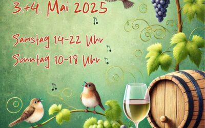 Weingezwitscher im Vogelpark am 3. und 4. Mai